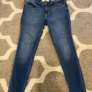 Hollister high rise super skinny